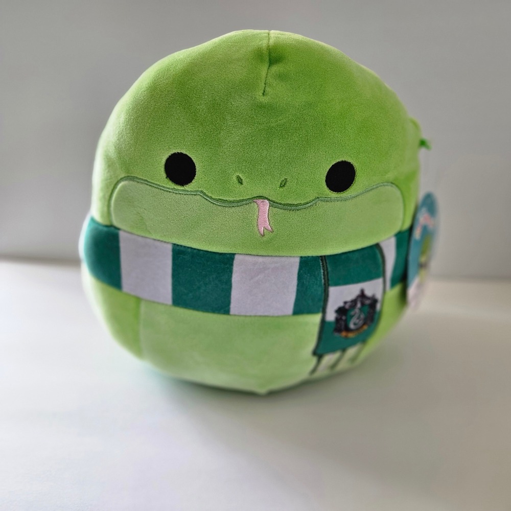 Harry Potter‎ Slytherin Snake 10in Squishmallow Plush Wizarding World 2023 NWT